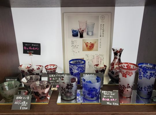 桜シリーズグラス