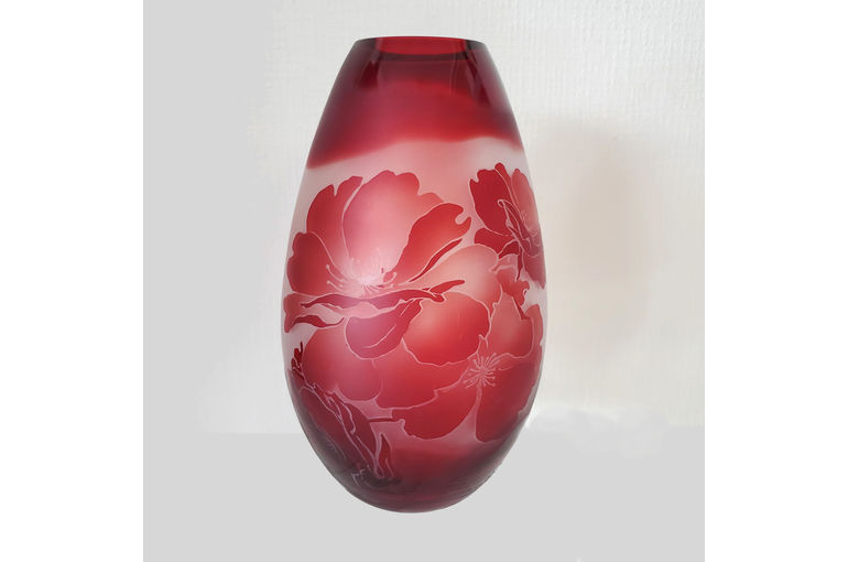 薔薇の花瓶